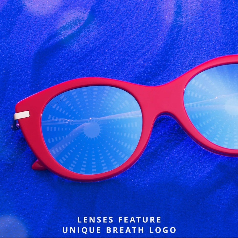 Luna Lovegood Diff Eyewear Harry Potter Sunglasses New with Case - Picture 5 of 7